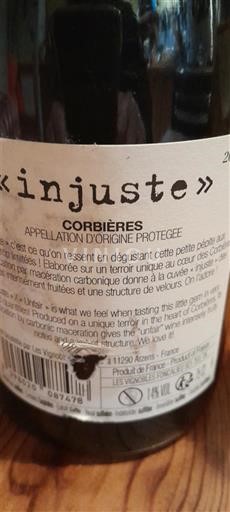 Langvedok Corbières Domaine S Deux Clés Injuste 2022