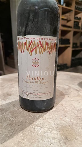 Vinos Rouge sec Baron Philippe de Rothschild 1997 Francia Burdeos Pauillac AOC