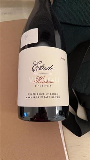 Vùng trồng nho được cấp phép California Không được chỉ định Etude Heirloom 2013