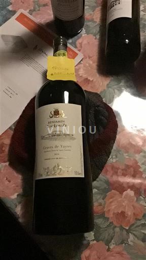 Bordeaux Graves-de-vayres Benjamin Boudoua 2016