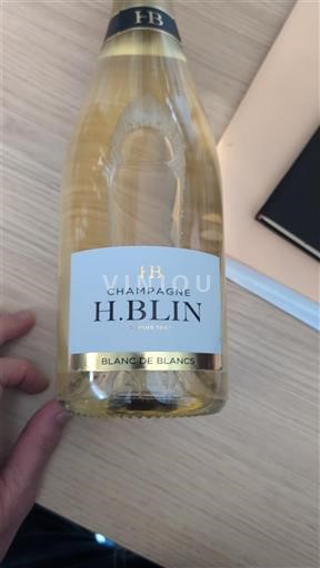 Champaña Champán H. Blin Blanc de Blancs Sin añada