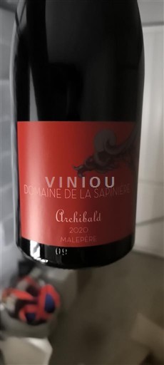 Langvedok Malepère Domaine La Sapinière Archibald 2020