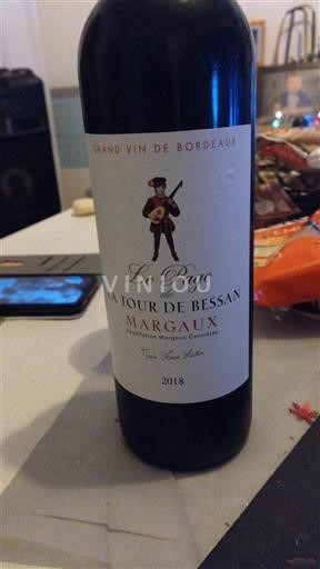 Bordeaux Margaux La Tour de Bessan Le Page 2018