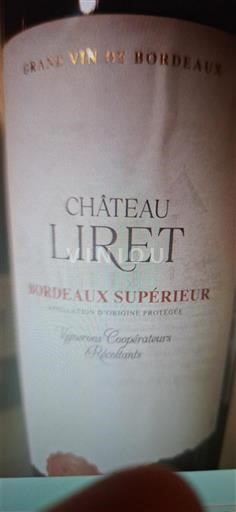 Bordeaux Bordeaux Supérieur Château Liret 2022