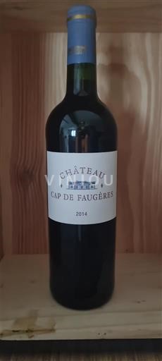 Bordeaux Castillon Côtes de Bordeaux Château Cap de Faugères 2014