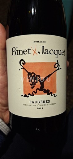 Languedoc Faugères Domaine Binet & Jacquet 2023