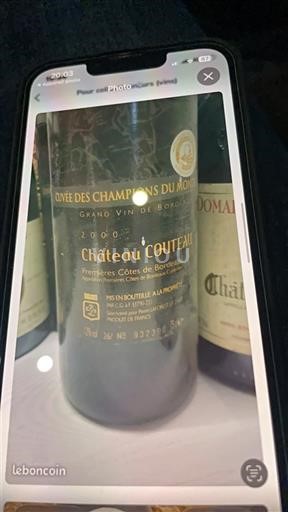 Bordeaux Prve obale Bordeauxa Château Couteau des Champions du Monde 2000