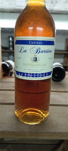 Tây Nam Monbazillac Château La Barrière 1998