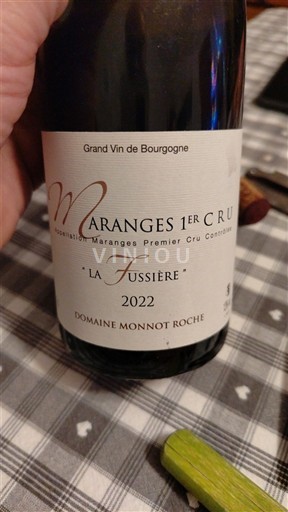 Bourgogne Maranges Premier Cru Domaine Monnot Roche La Fussière 2022