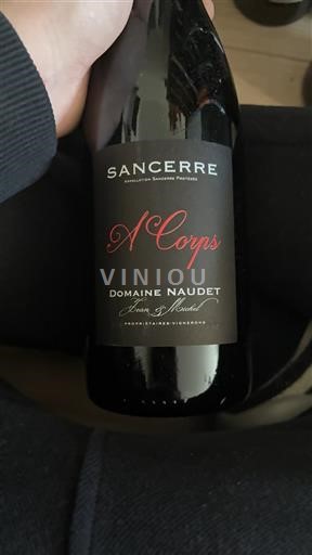 Loire Valley Sancerre Domaine Naudet À Corps 2020