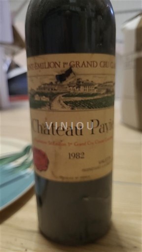 Bordeaux Saint-Émilion Grand Cru Château Pavie 1982