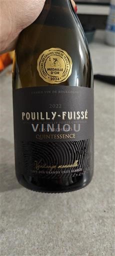 Burgundy Pouilly-Fuissé Premier Cru Les Verchères Quintessence Quintessence 2022