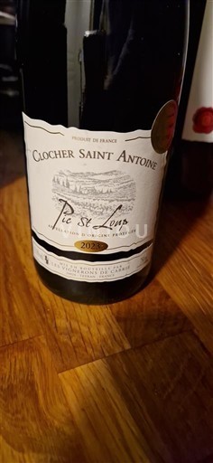 Vini Rouge sec Clocher Saint Antoine 2022 Francia Linguadoca Pic Saint-Loup AOC