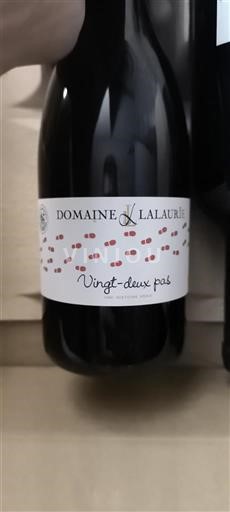 Viinit Rouge sec Vingt-deux pas Domaine Lalaurie 2022 Ranska Languedoc ja Roussillon Pays d'Oc IGP
