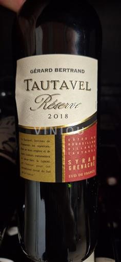 Roussillon Không được chỉ định Gérard Bertrand Tautavel Réserve 2018