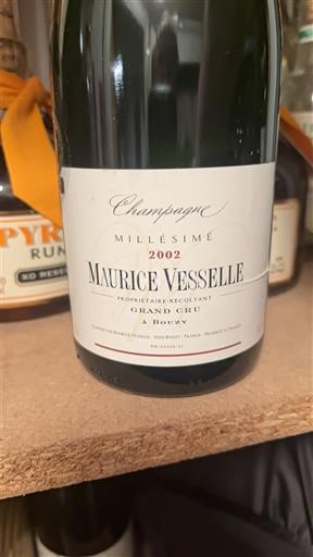 Champaña Champán Grand Cru Maurice Vesselle 2002