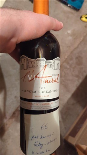 Linguadoca e Rossiglione Paese d'Oc Domaine L'Amiral Le Voyage de l'Amiral 2021