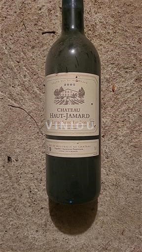 Bordeaux Lussac-saint-émilion Château Haut-Jamard 2005