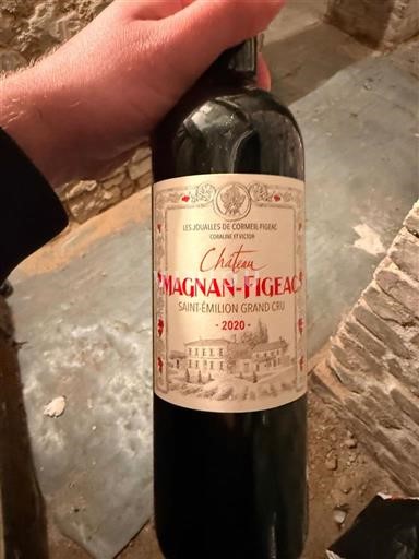 Bordeaux Saint-Émilion Grand Cru Grand Cru Château Magnan-Figeac 2020