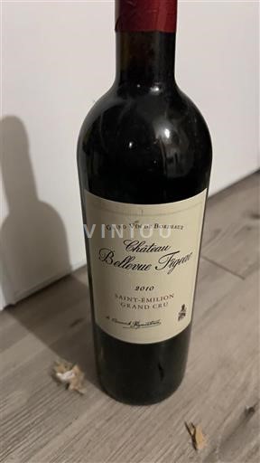 Bordeaux Saint-Émilion Grand Cru Château Bellevue Figeac 2010