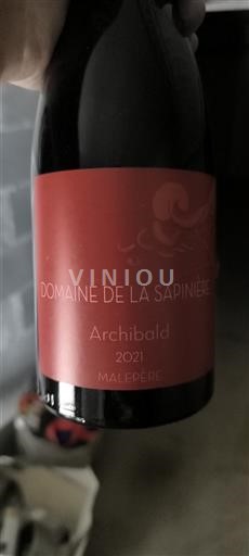Langvedok Malepère Domaine La Sapinière Archibald 2021