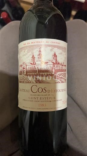 Bordeaux Saint-Estèphe Grand Cru Château Cos d'Estournel 1983