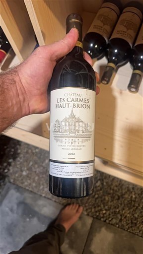 Bordeaux Pessac-Léognan Château Les Carmes Haut-Brion 2012