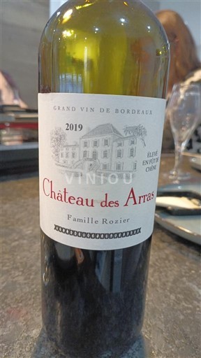 Bordeaux Château S Arras 2019