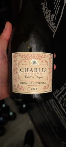 Burgundsko Chablis Domaine Vauxoux Vieilles Vignes 2022