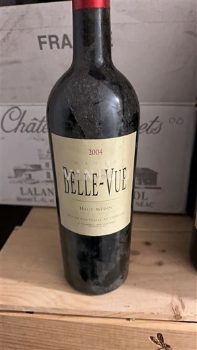 Bordeaux Haut-Médoc Château Belle-Vue 2004
