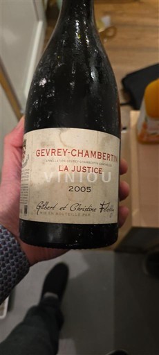 Burgund Gevrey-Chambertin Gilbert et Christine Felettig La Justice 2005
