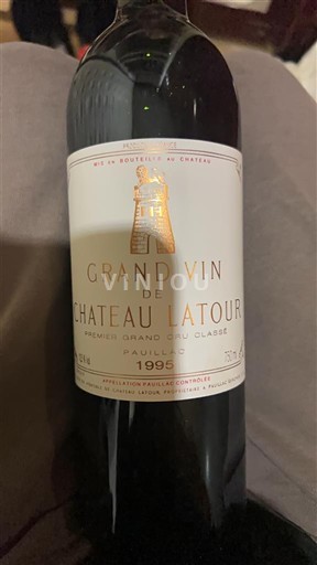 Bordeaux Pauillac Château Latour Grand Vin 1995