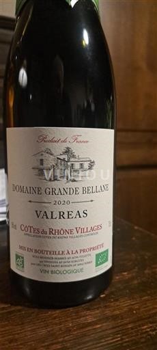 Rhônedalen Ospecificerad Domaine Grande Bellane 2020