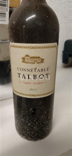 Bordoja Saint-Julien Château Talbot Connétable 2012