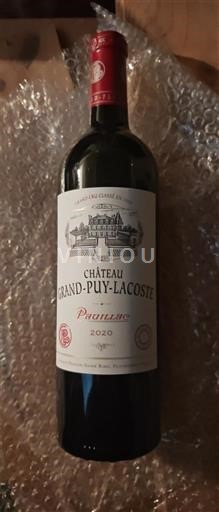 Bordeaux Pauillac Grand Cru Château Grand-Puy-Lacoste 2020