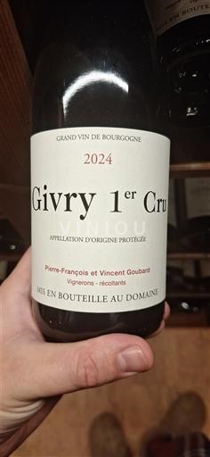 Burgundy Givry Premier Cru Domaine Goubard 2024