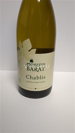Borgoña Chablis Domaine Barat 2018