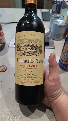 Bordeaux Château Le Tros 2009