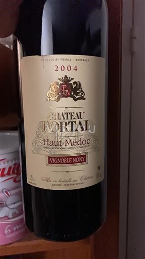 Bordeaux Haut-Médoc Château Portal 2004
