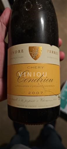 Údolí Rhôny Condrieu André Perret Chéry 2007