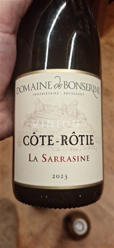 Rhônedalen Côte-rôtie Domaine Bonserine La Sarrasine 2023