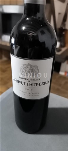 Bordeaux Pessac-Léognan Larrivet Haut-Brion Les Demoiselles 2013