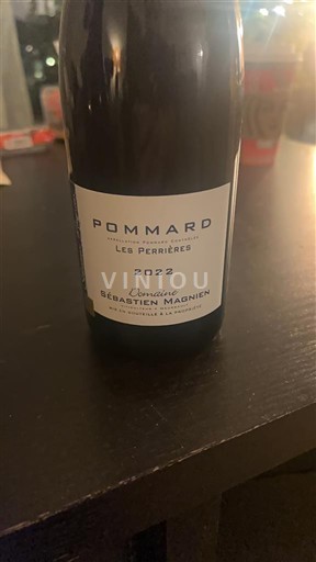 Burgundy Pommard Sébastien Magnien Les Perrières 2022