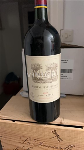 Víno Rouge sec Château Peyre-Lebade 2002 Francie Bordeaux Haut-Médoc AOC