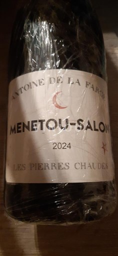 Loiredalen Menetou-Salon Antoine de la Farge Les Pierres Chaudes 2024