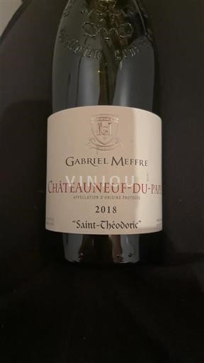 Rhône Valley Châteauneuf-du-Pape Gabriel Meffre Saint-Théodoric 2018