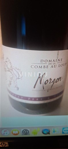 Beaujolais Morgon Domaine La Combe au Loup 2017