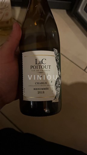 Bourgogne Chablis LC Poitout Biennommée 2018