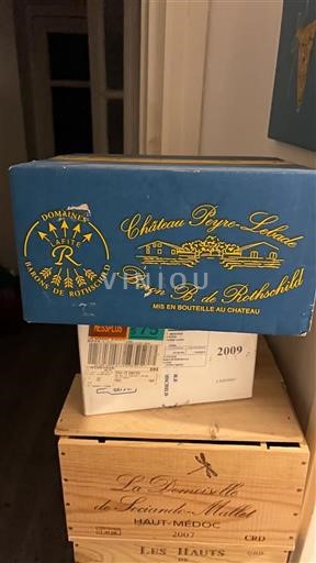 Bordeaux Haut-Médoc Château Peyre-Lebade 2002