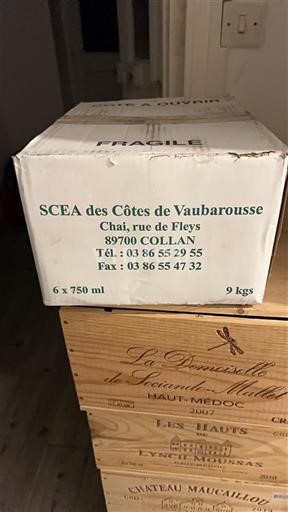 Burgundija Chablis SCEA des Côtes de Vaubarousse 2008